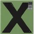 Click here for more info about 'Ed Sheeran - X - Crystal Clear Vinyl'