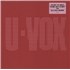 Click here for more info about 'Ultravox - U-Vox - PVC + Stickered'