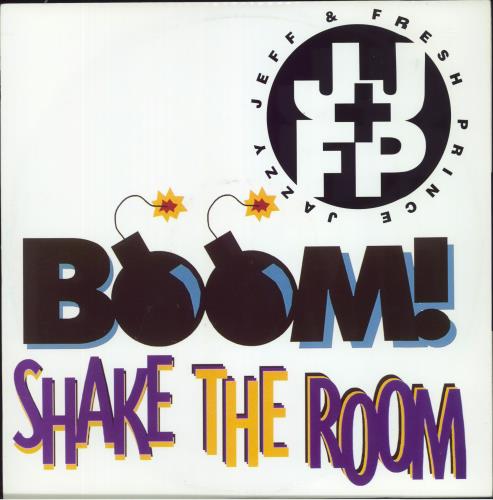 DJ JAZZY JEFF - Boom! Shake The Room - Maxi 33T