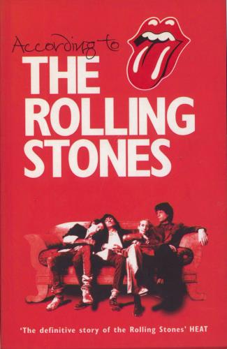 ROLLING STONES - According To The Rolling Stones - Book
