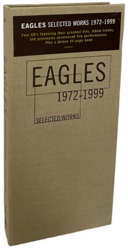 Eagles Selected Works 1972-1999 USA Box Set - Do Not Use 62575-2 ...